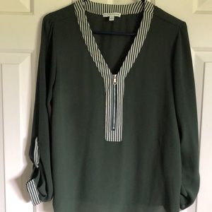 Notations top hunter green size s